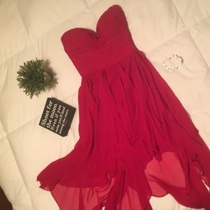 Red dress